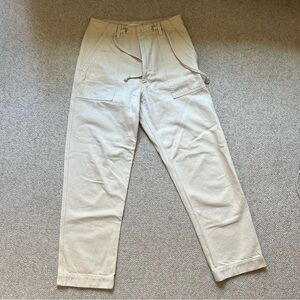 Ijjico Beige Straight Leg Women's Pants